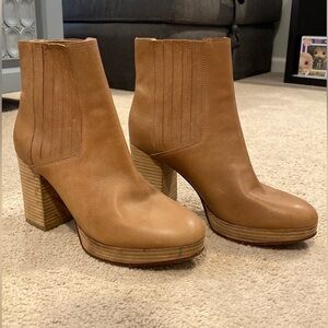 Eileen Fisher platform ankle boots